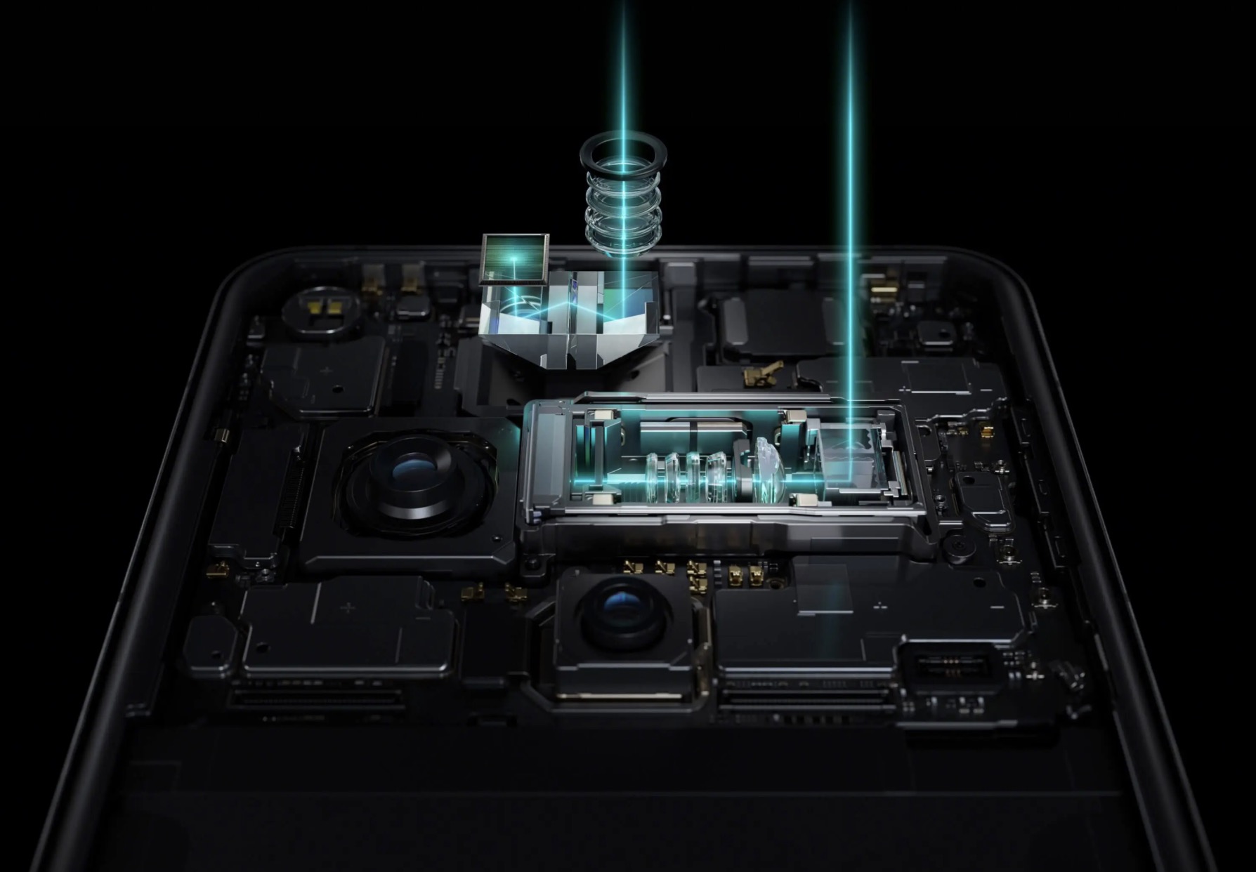 Cấu trúc camera Zoom Viễn Vọng AI của OPPO Find X8 Pro. Nguồn ảnh: OPPO.