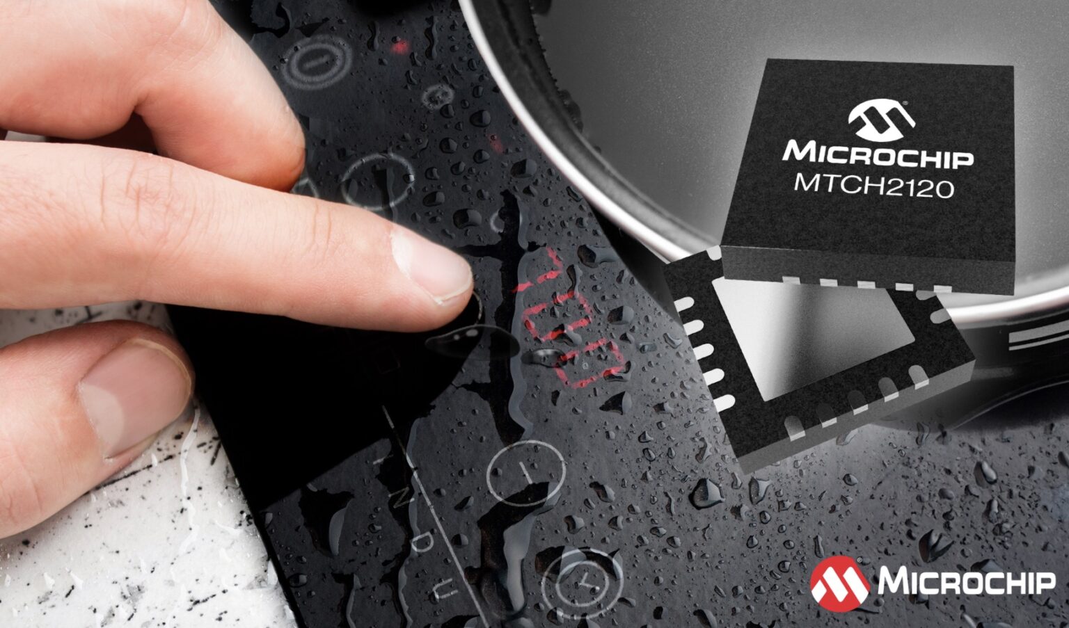 Microchip ra mắt bộ điều khiển cảm ứng MTCH2120 cho hệ sinh thái toàn diện