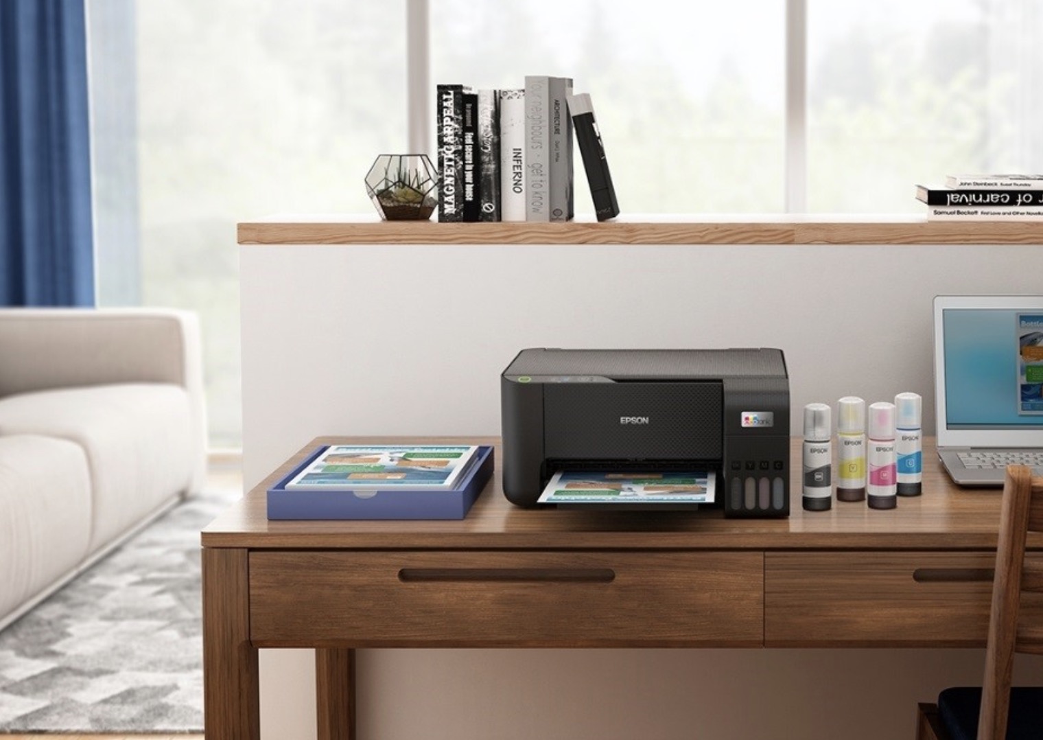 Công nghệ In Không Nhiệt của Epson giúp người dùng giảm tác động môi trường trong suốt vòng đời sản phẩm 