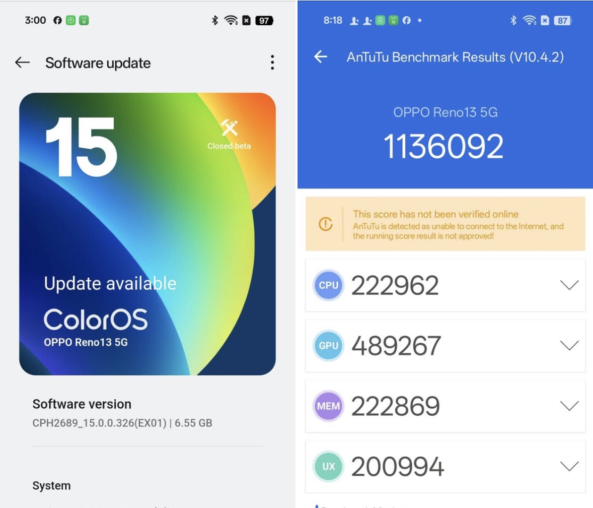 Hiệu năng: Ấn tượng với chipset Dimensity 8350