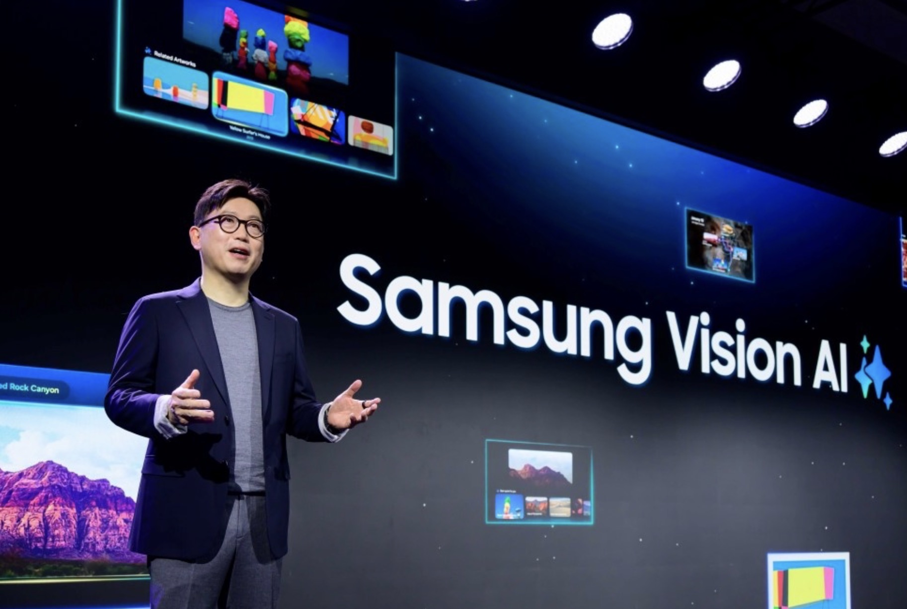 Samsung ra mắt Samsung Vision AI và công nghệ màn hình đột phá tại CES 2025