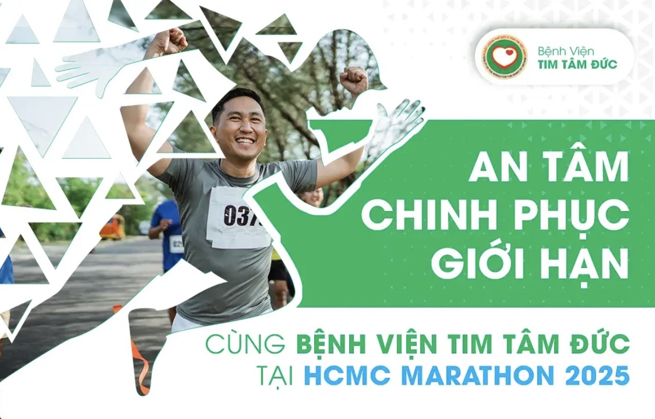 Bệnh viện Tim Tâm Đức đồng hành cùng Ho Chi Minh City Marathon 2025 TechTimes Vietnam Bệnh viện Tim Tâm Đức đồng hành cùng Ho Chi Minh City Marathon 2025