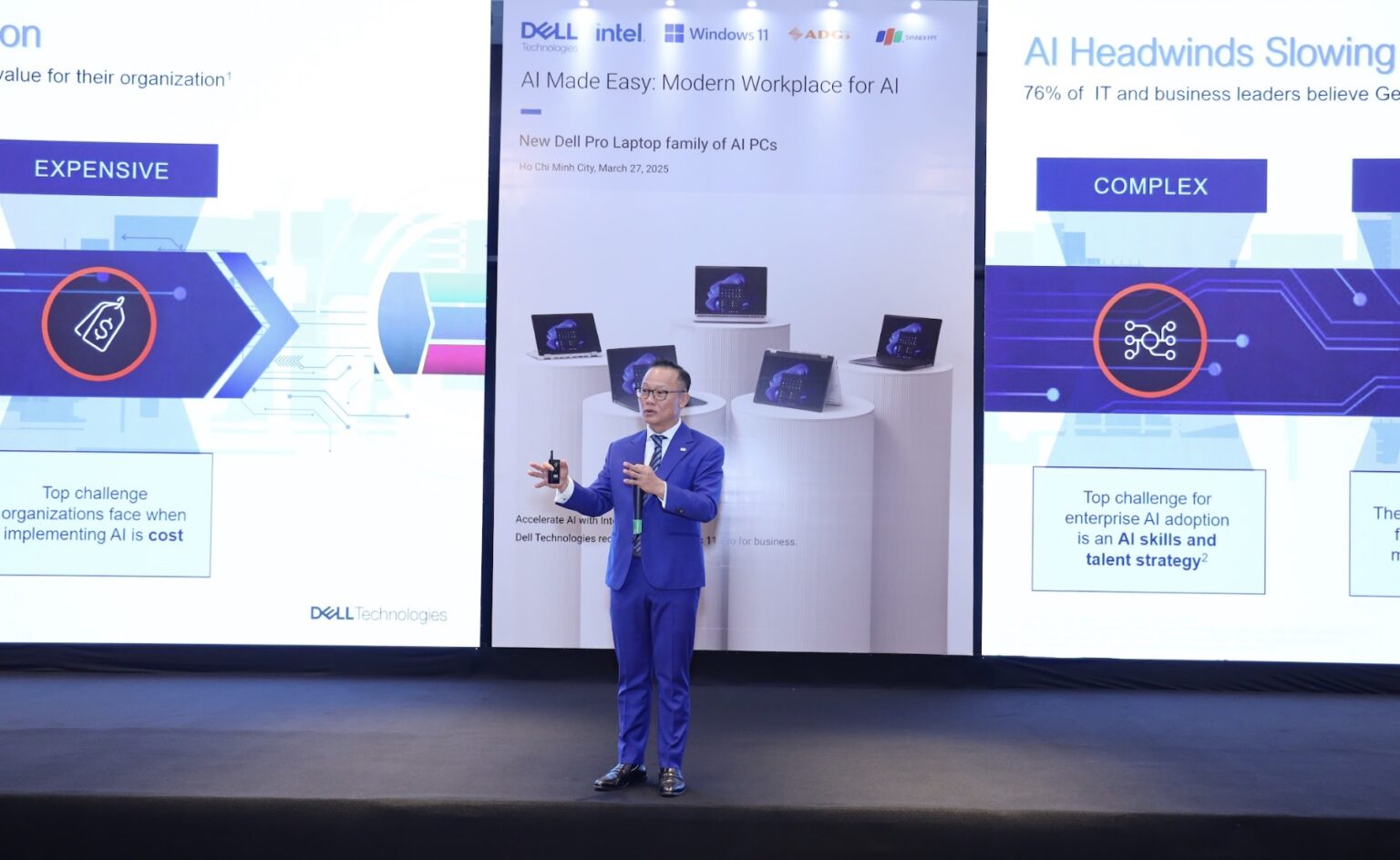 Dell ra mắt dòng AI PC thế hệ mới với hiệu suất vượt trội cho cá nhân và doanh nghiệp Dell ra mắt dòng AI PC thế hệ mới với hiệu suất vượt trội cho cá nhân và doanh nghiệp