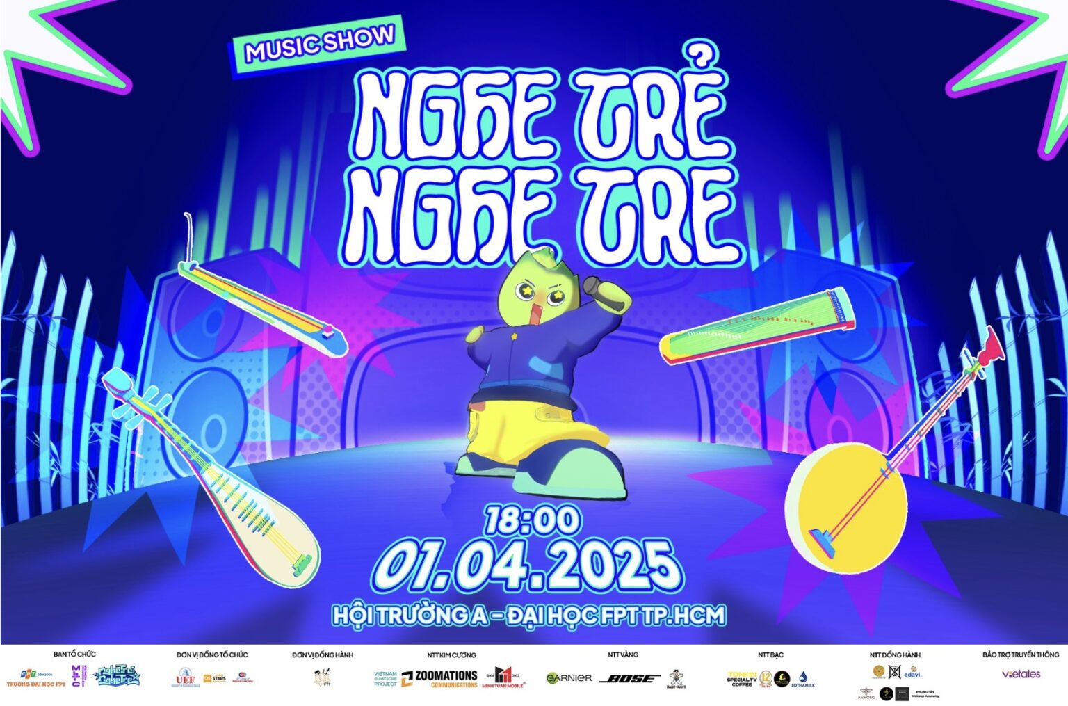 Đêm nhạc "Nghe Trẻ Nghe Tre" - Sự giao thoa độc đáo giữa truyền thống và hiện đại