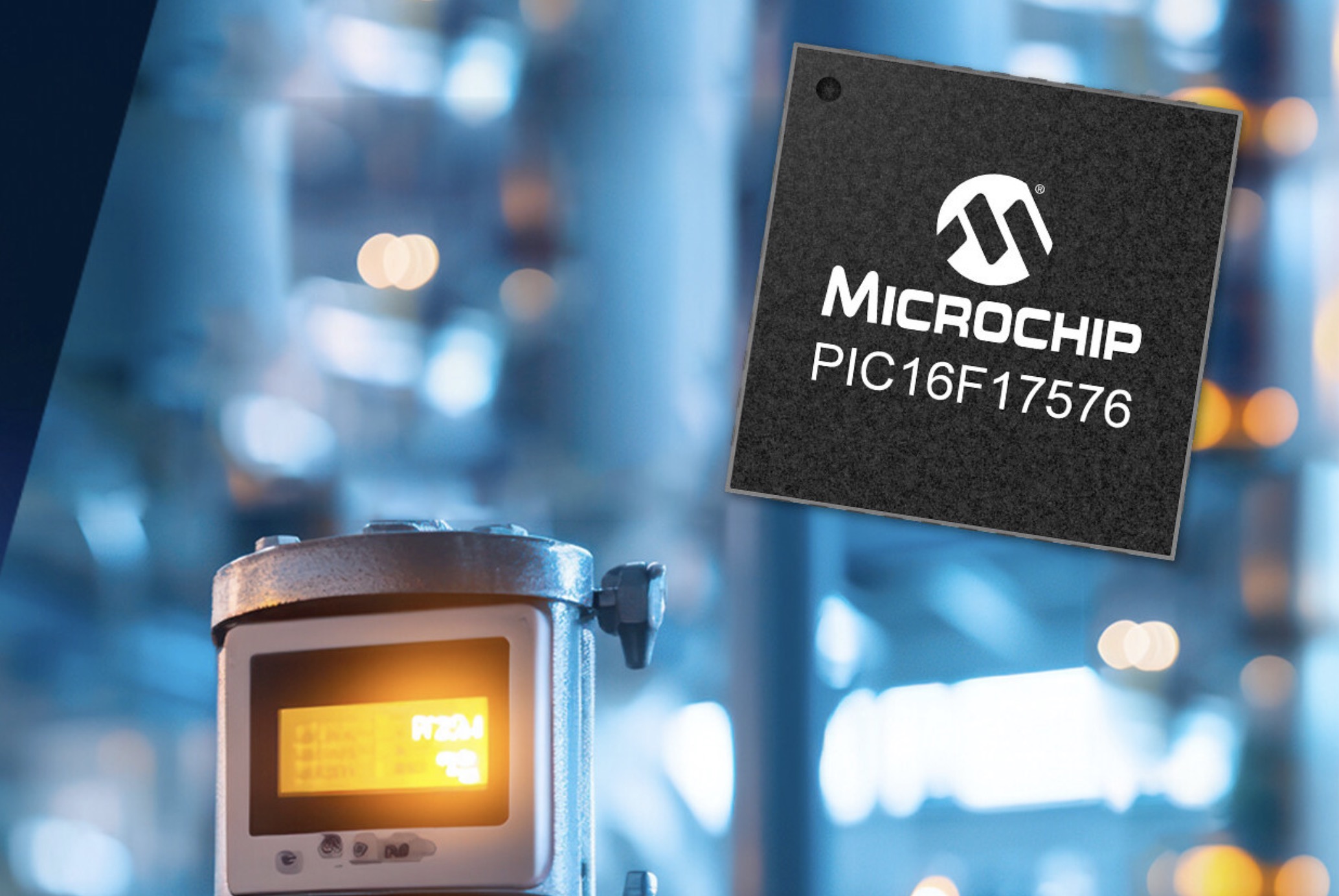 Microchip ra mắt vi điều khiển PIC16F17576, tối ưu thiết kế cảm biến analog
