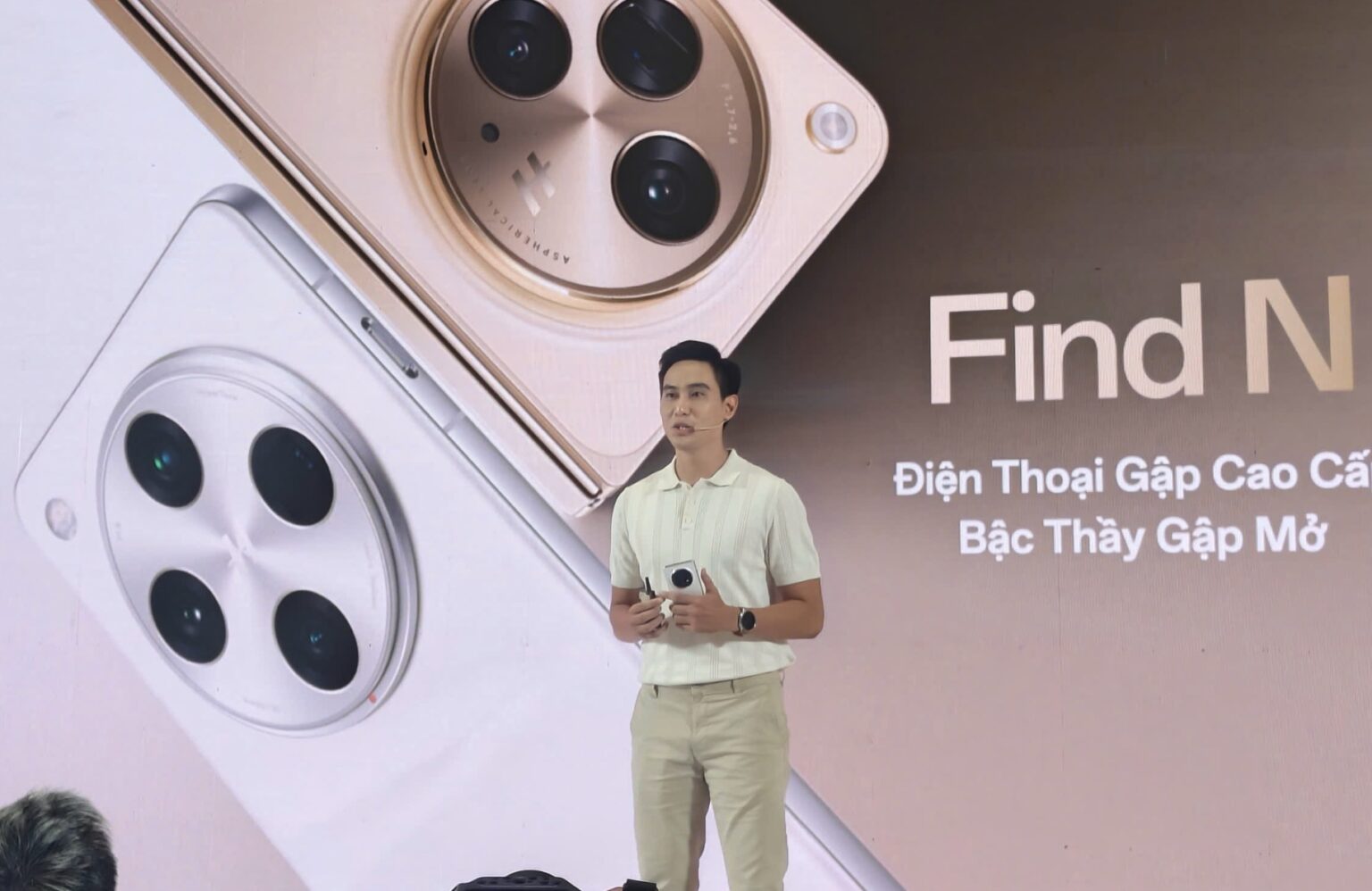 OPPO Find N5 chính thức ra mắt, giá 45 triệu đồng tại Việt Nam OPPO Find N5 chính thức ra mắt, giá 45 triệu đồng tại Việt Nam