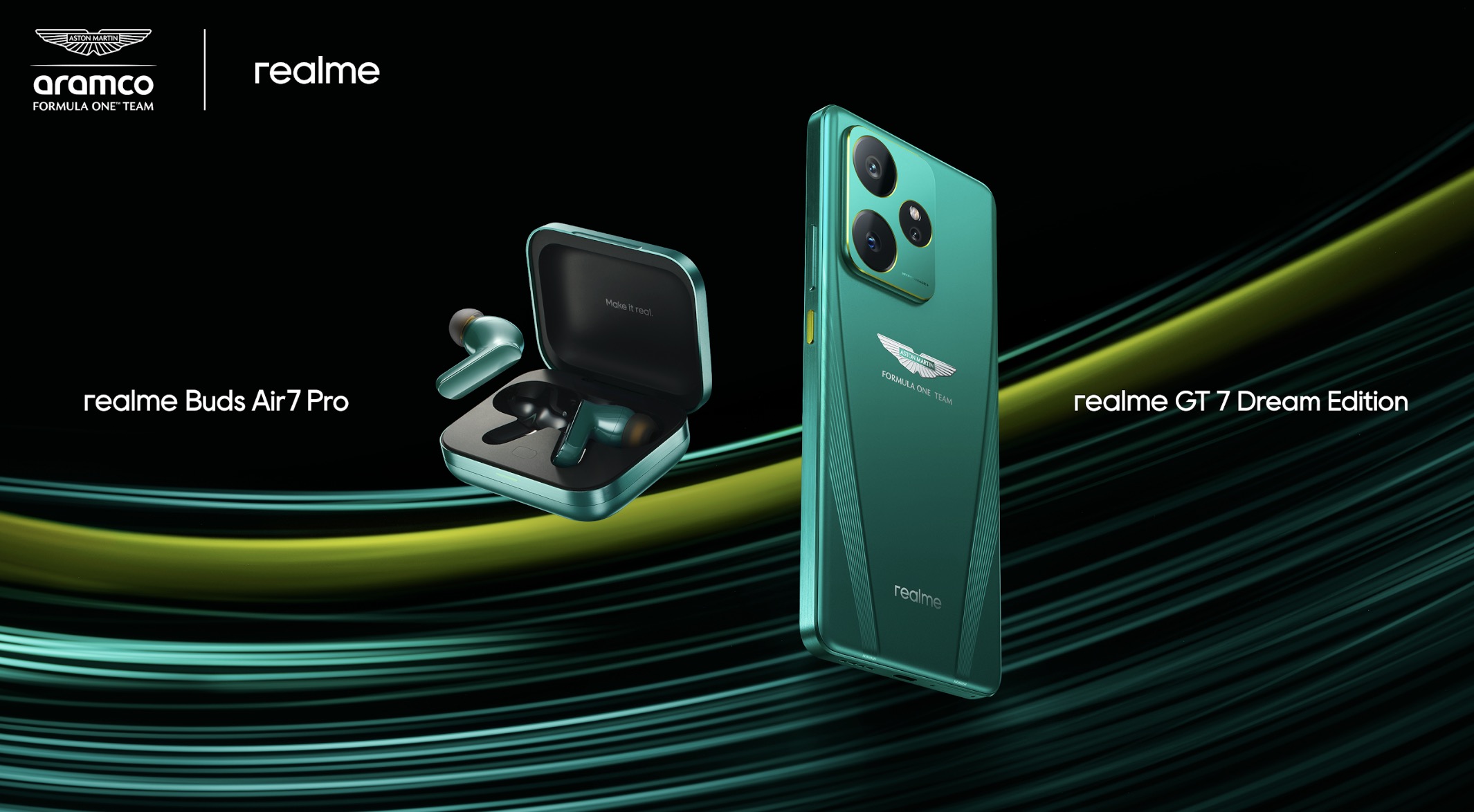 realme GT 7 Series ra mắt cùng phiên bản Dream Edition hợp tác Aston Martin
