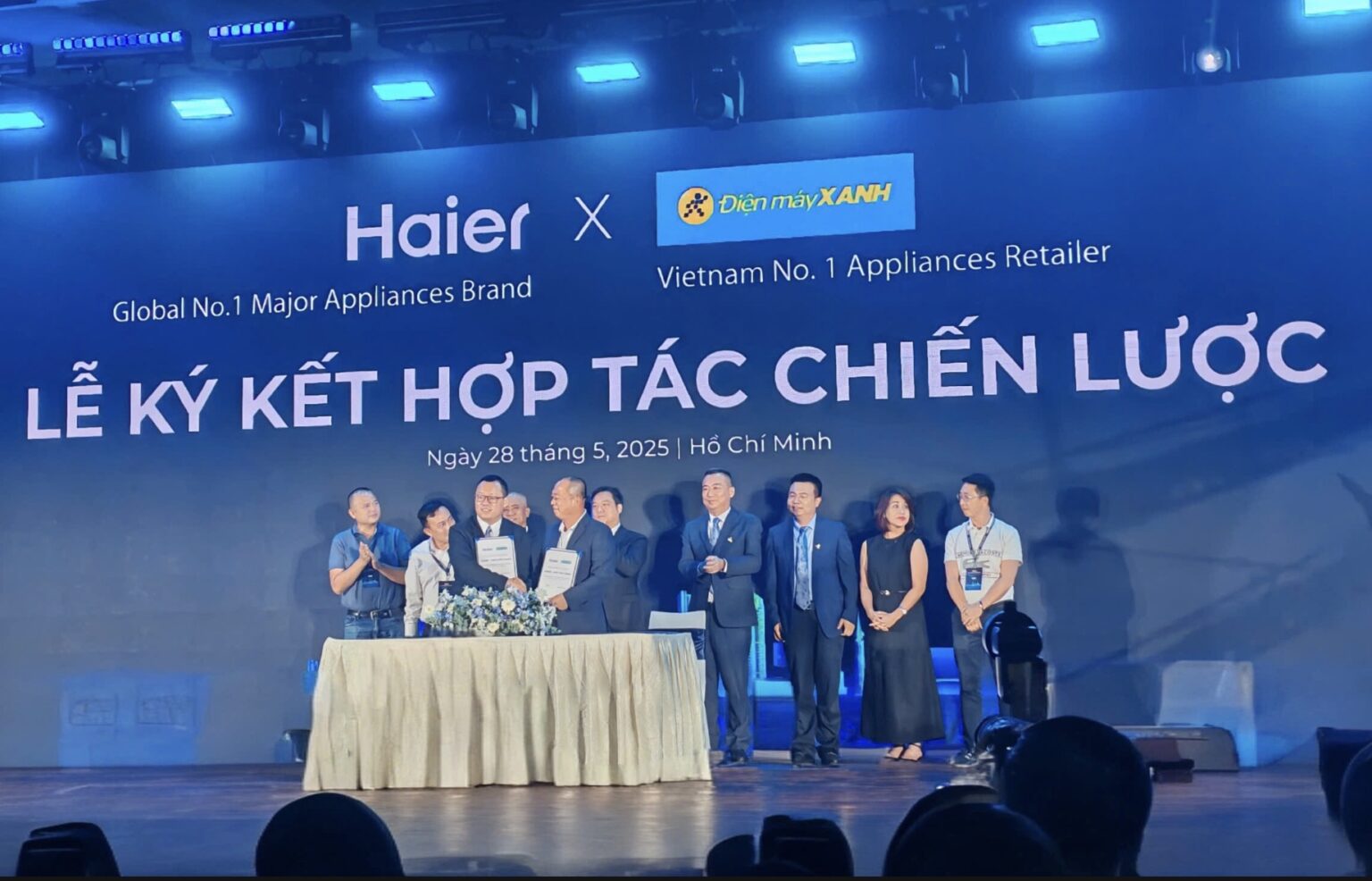 Haier chính thức ra mắt thị trường Việt Nam, hợp tác chiến lược cùng Điện Máy Xanh