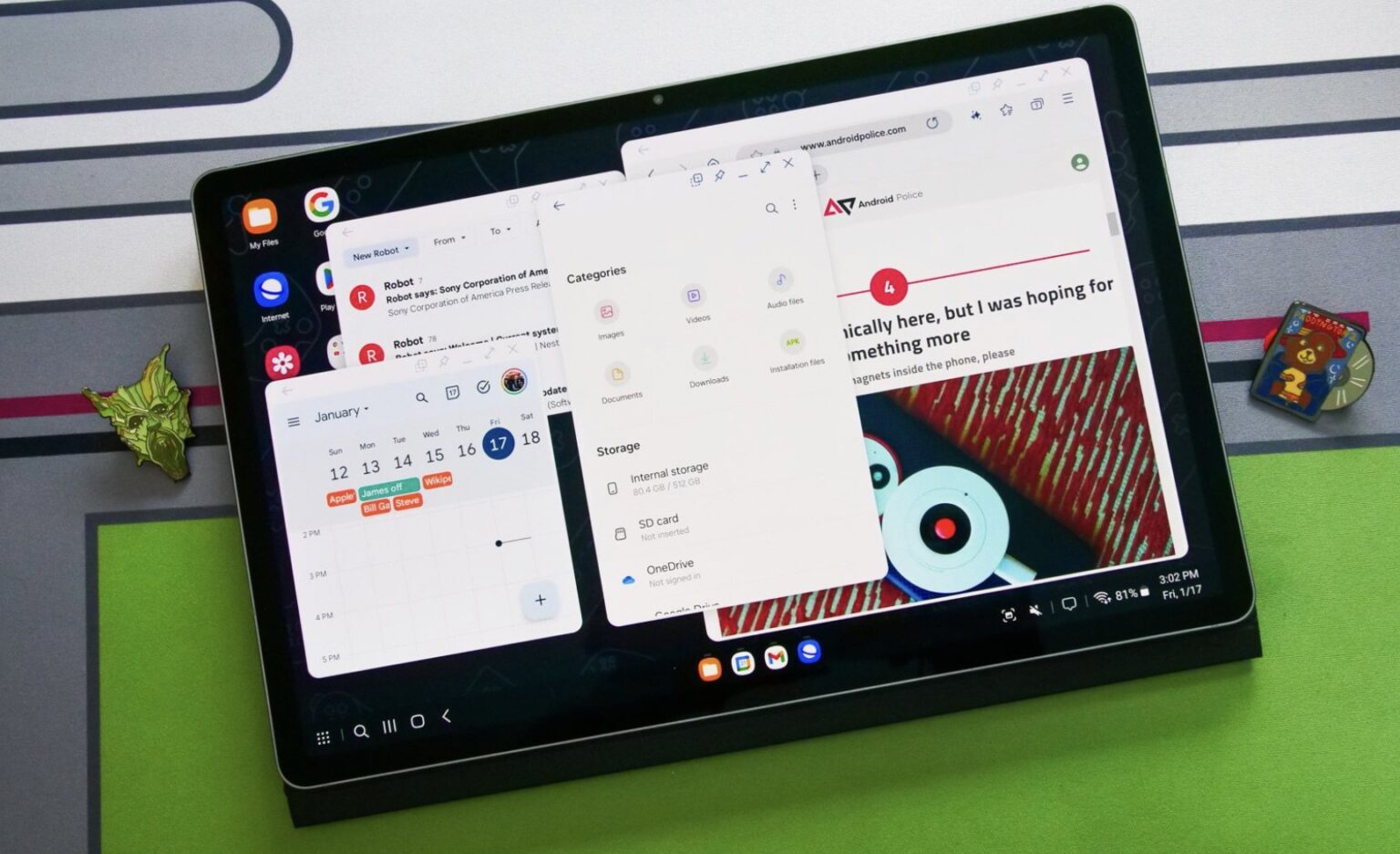 Google đang phát triển chế độ desktop tương tự DeX cho điện thoại Android