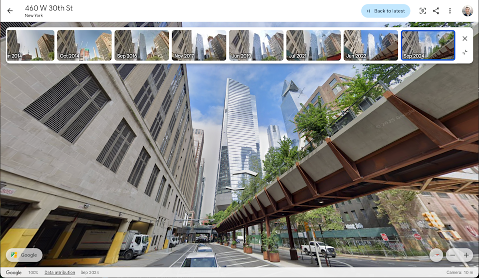 Google Earth kỷ niệm 20 năm với tính năng xem ảnh Street View theo thời gian