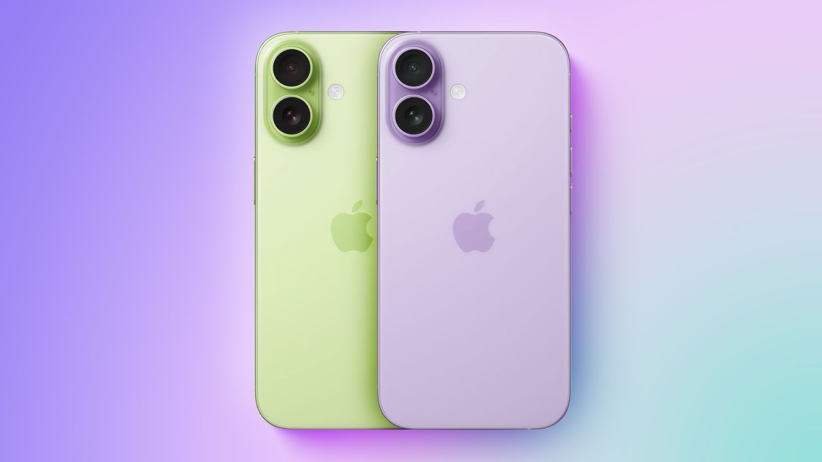 iPhone 17 bản tiêu chuẩn rò rỉ màu tím và xanh lá, nâng cấp camera và màn hình 120Hz