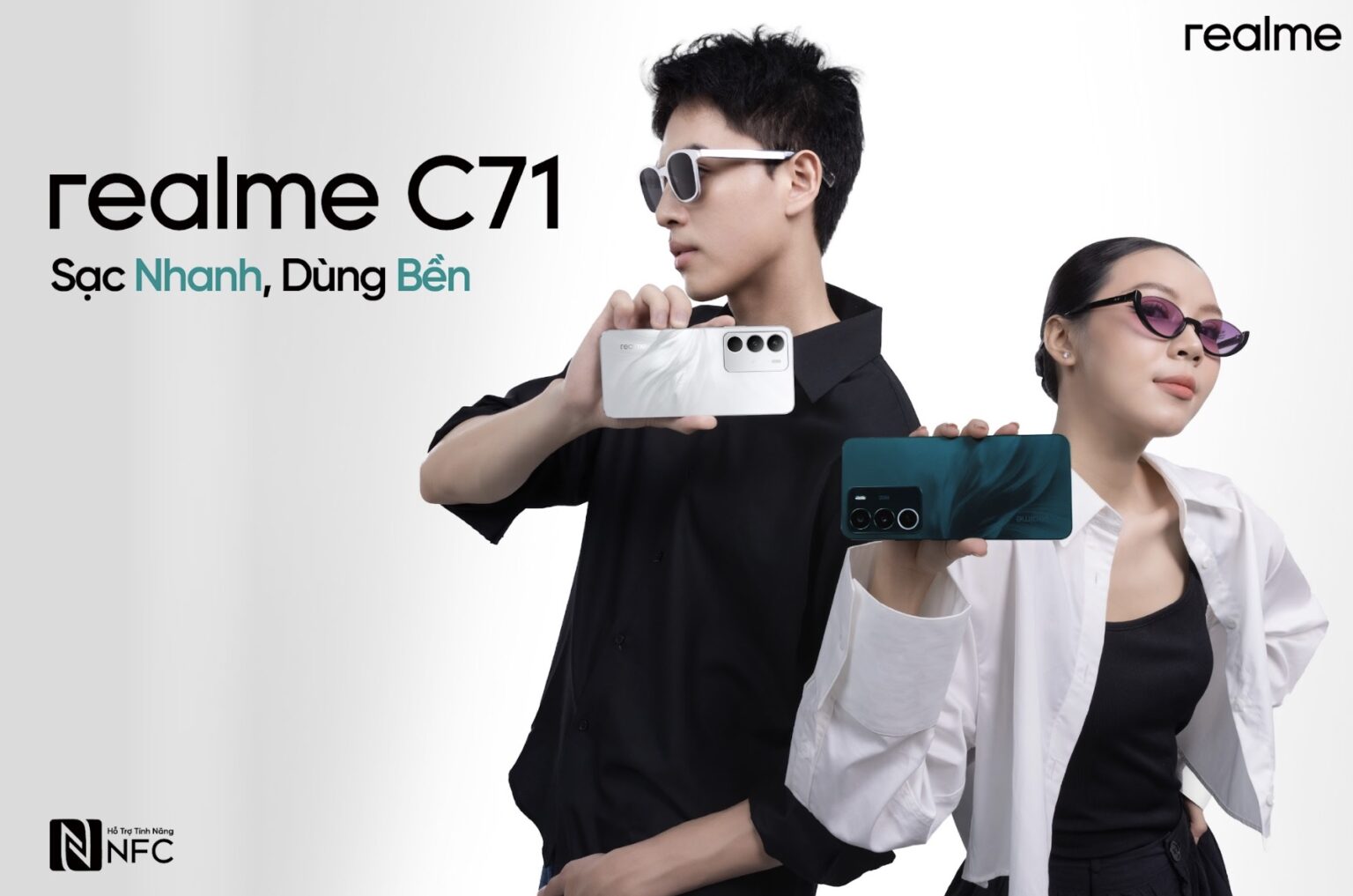 realme C71 ra mắt tại Việt Nam: Smartphone phổ thông pin trâu, sạc nhanh, tích hợp AI