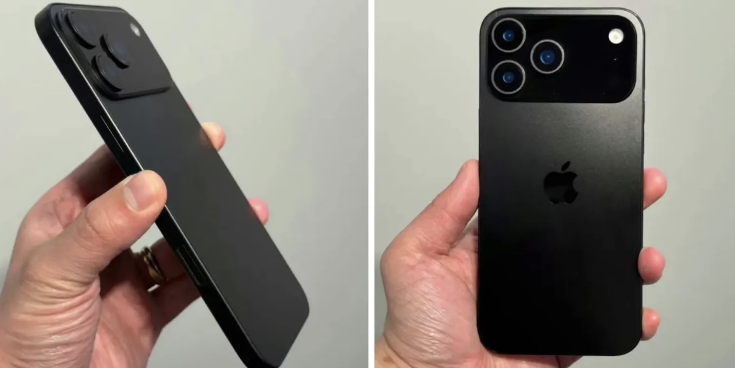 iPhone 17 Pro lộ thiết kế cụm camera ngang mới, thay đổi lớn ở mặt lưng