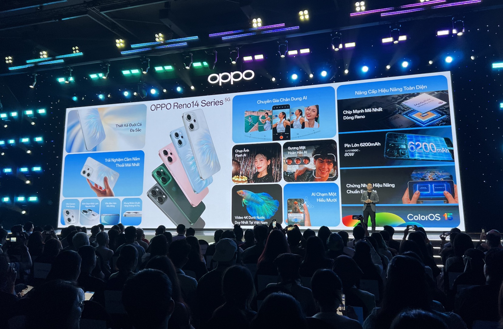 OPPO Reno14 Series ra mắt tại Việt Nam, nhiều tính năng AI, giá từ 10.49 triệu đồng