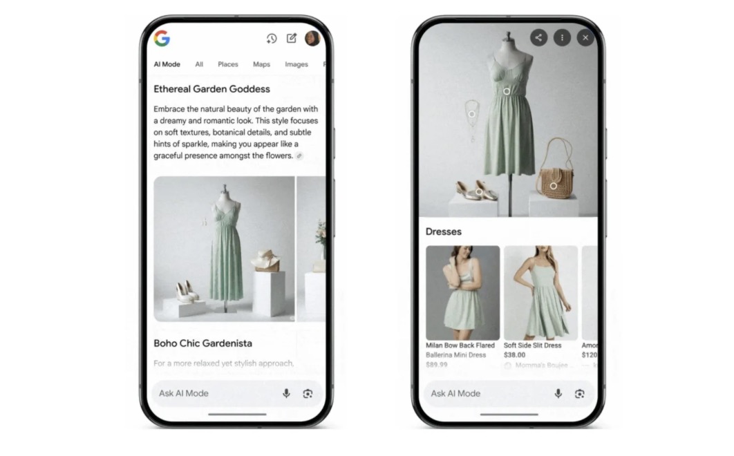Google ra mắt tính năng AI mới giúp mua sắm trực quan hơn bằng hình ảnh giả lập - TechTimes.vn