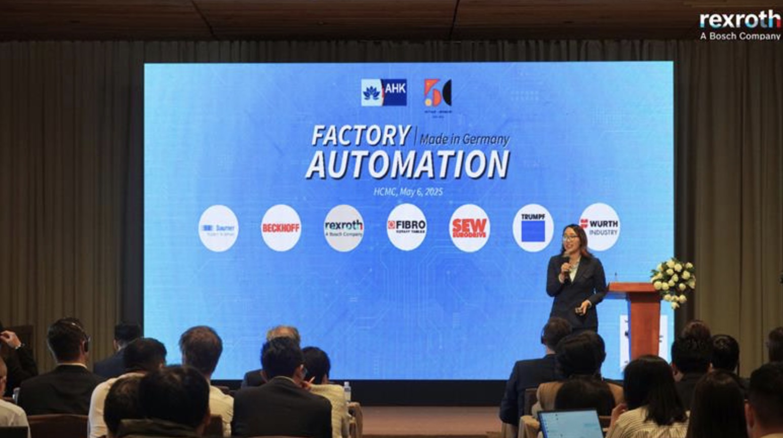 Bosch Rexroth khai trương văn phòng mới tại TP.HCM, tăng tốc chuyển đổi số công nghiệp
