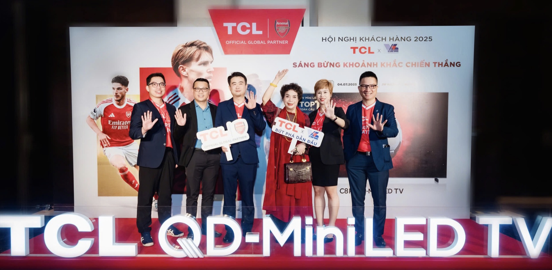 TCL lan tỏa tinh thần thể thao qua sự kiện “Sáng Bừng Khoảnh Khắc Chiến Thắng” tại Việt Nam