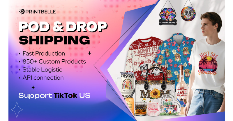 Printbelle Ra Mắt Trung Tâm POD Tốc Độ Cao Thúc Đẩy Tăng Trưởng Thương Mại Điện Tử Thế Hệ Mới