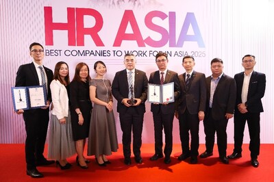 Ngan hang Cathay United Bank Chi nhanh Thanh pho TechTimes Vietnam Ngân hàng Cathay United Bank - Chi nhánh Thành phố Hồ Chí Minh giành giải thưởng "Nơi làm việc tốt nhất châu Á" và giải thưởng "Trao quyền công nghệ" tại Giải thưởng Nhân sự Châu Á 2025