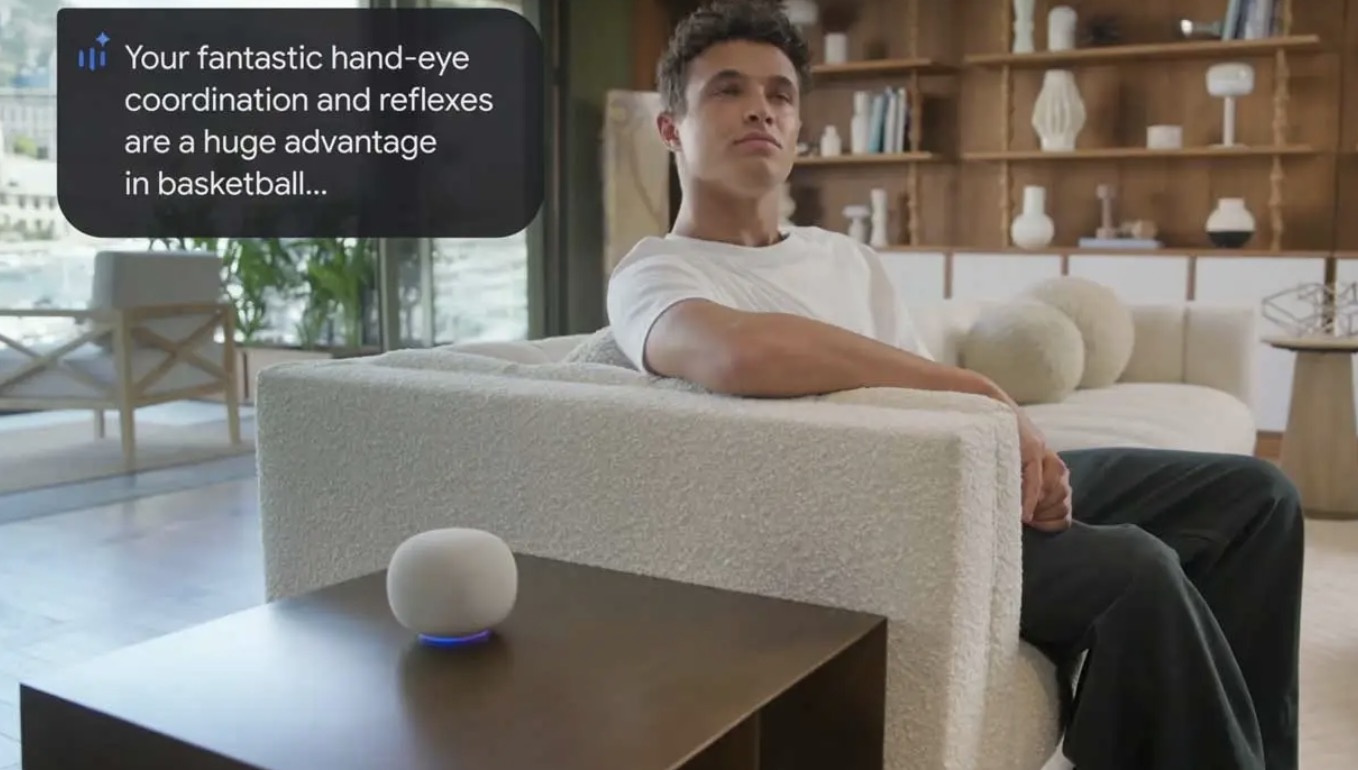 Google giới thiệu “Gemini for Home” cùng hình ảnh hé lộ loa thông minh mới