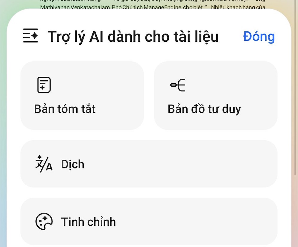 OPPO Reno14 Series - Người bạn đồng hành hoàn hảo: Sức mạnh AI dẫn đầu tương lai TechTimes Vietnam Tính năng tạo bản đồ tư duy (AI Mind Map) là một tính năng đột phá, hỗ trợ người dùng chuyển đổi các văn bản dài hoặc ghi chú phức tạp thành sơ đồ tư duy trực quan. Đây là công cụ lý tưởng cho sinh viên, nhân viên văn phòng hoặc bất kỳ ai cần tổ chức ý tưởng một cách rõ ràng. Chẳng hạn, bạn có thể yêu cầu AI chuyển một bài thuyết trình dài thành sơ đồ tư duy, giúp dễ dàng nắm bắt các ý chính và trình bày chúng một cách logic hơn.