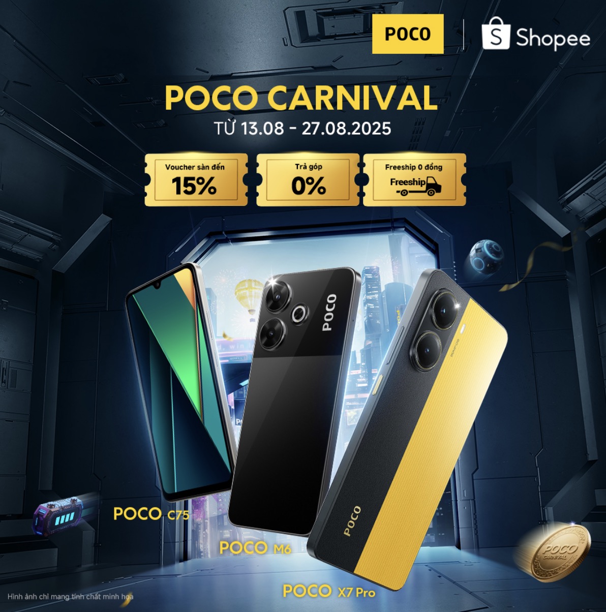 POCO khởi động POCO Carnival 2025 với ưu đãi lớn mừng 7 năm thành lập