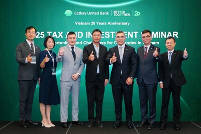 Ngan hang Cathay United Bank to chuc Hoi thao thue TechTimes Vietnam Ngân hàng Cathay United Bank tổ chức Hội thảo thuế và đầu tư Việt Nam về tác động thuế quan và thay đổi chuỗi cung ứng