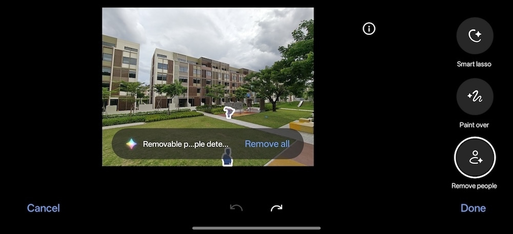 Đánh giá chi tiết Realme 15 Pro 5G: Bước tiến vượt bậc trong phân khúc tầm trung năm 2025 TechTimes Vietnam Một trong những tính năng chỉnh sửa AI thú vị - xoá người và vật thể không mong muốn trong khung hình...