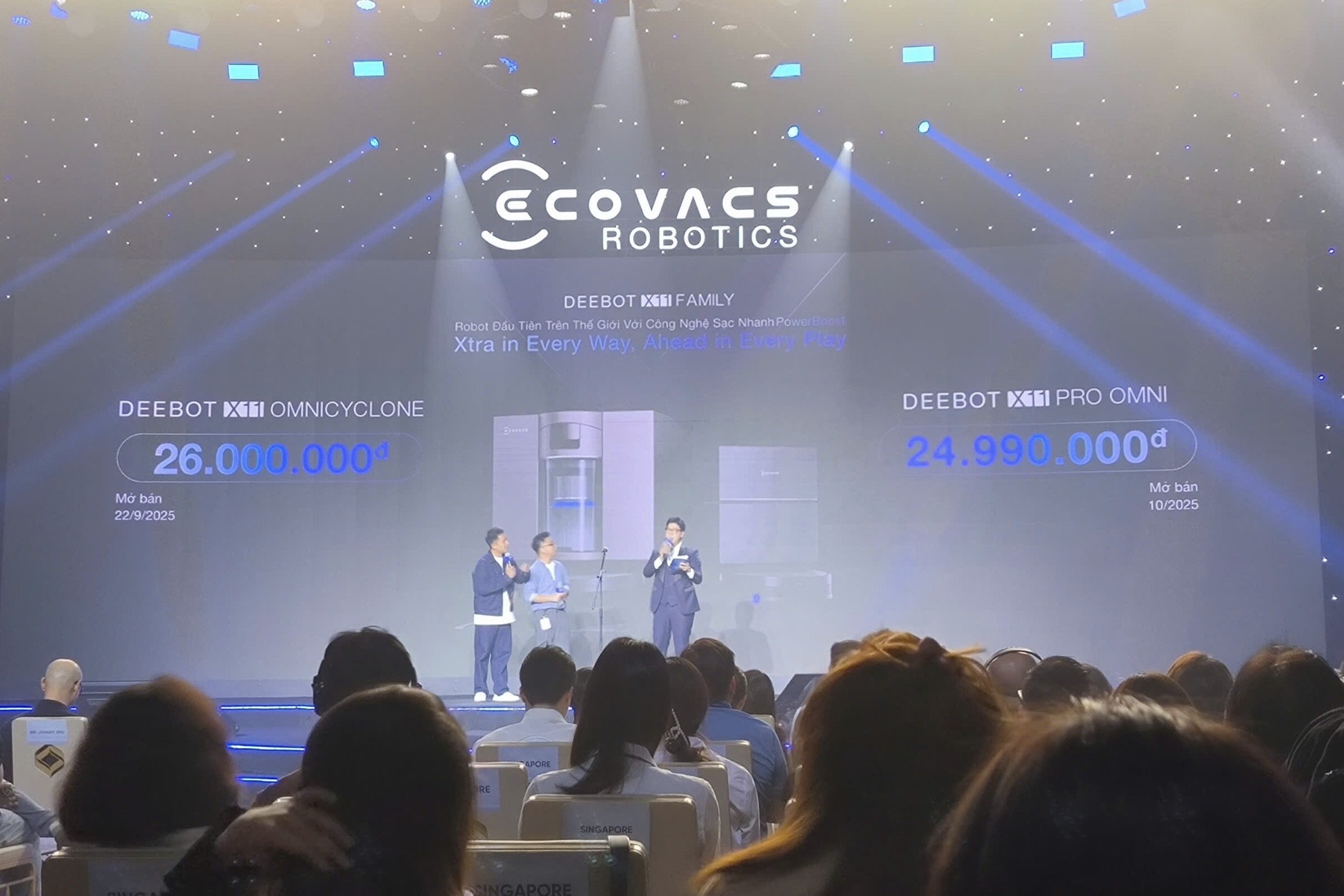 ECOVACS ra mắt DEEBOT X11 Series tại Việt Nam, hợp tác cùng nghệ sĩ Sơn Tùng M-TP