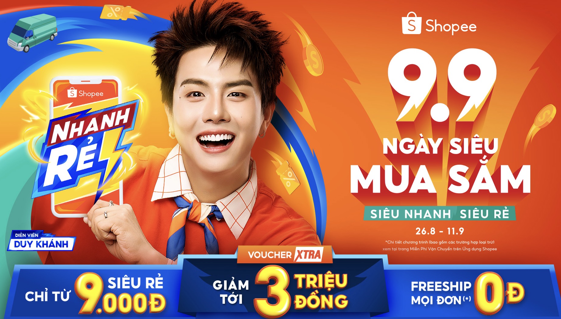 Shopee khai màn “9.9 Ngày Siêu Mua Sắm”, khởi động mùa mua sắm cuối năm sôi động