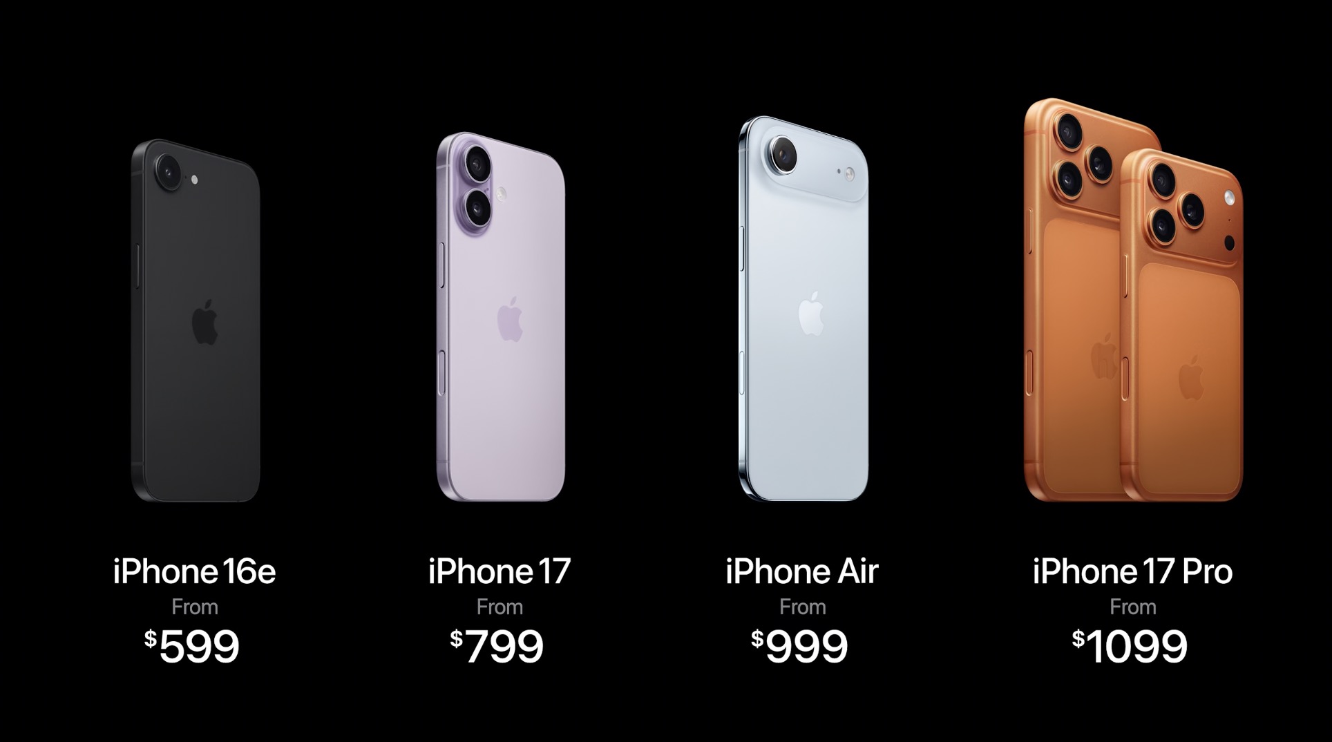 Apple ra mắt iPhone 17 Series, iPhone Air và loạt sản phẩm mới tại sự kiện “Awe Dropping” 2025