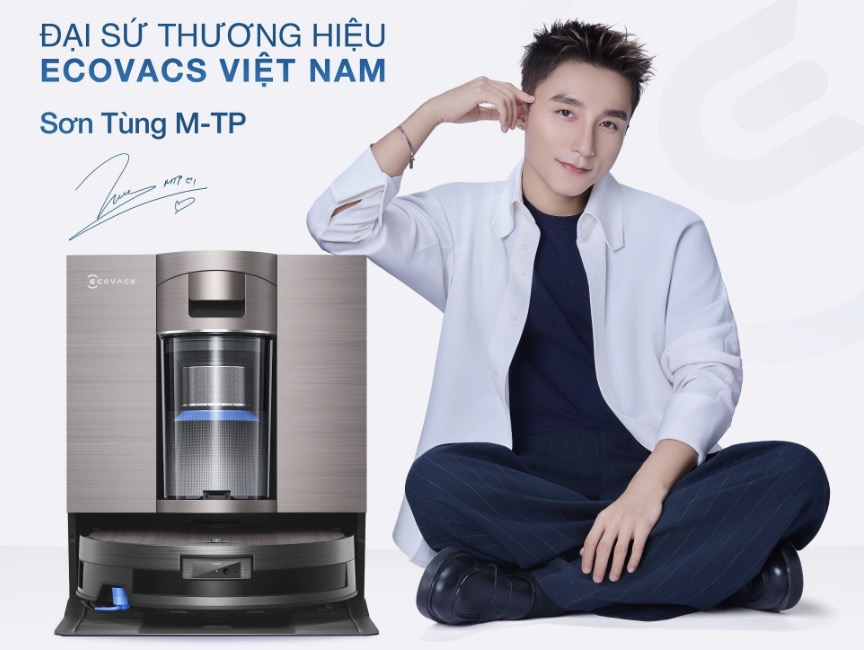 ECOVACS công bố Sơn Tùng M-TP trở thành Đại sứ thương hiệu đầu tiên tại Việt Nam