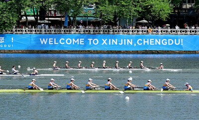 Giai dua thuyen mo rong Thanh Do 2025 dien ra TechTimes Vietnam Giải đua thuyền mở rộng Thành Đô 2025 diễn ra tại Xinjin