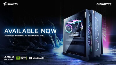 He thong may tinh de ban AORUS PRIME 5 da TechTimes Vietnam Hệ thống máy tính để bàn AORUS PRIME 5 đã có mặt trên thị trường, chứng minh độ tin cậy tuyệt đối của GIGABYTE