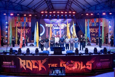 Lien Hop Quoc to chuc su kien quotRock the Goalsquot TechTimes.vn Liên Hợp Quốc tổ chức sự kiện "Rock the Goals" tại Malaysia