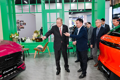 Ông Ban Ki-moon thăm khu trưng bày LEPAS của Tập đoàn Chery, thúc đẩy tương lai di chuyển xanh Ong Ban Ki moon tham khu trung bay LEPAS cua Tap TechTimes.vn Ông Ban Ki-moon thăm khu trưng bày LEPAS của Tập đoàn Chery, thúc đẩy tương lai di chuyển xanh