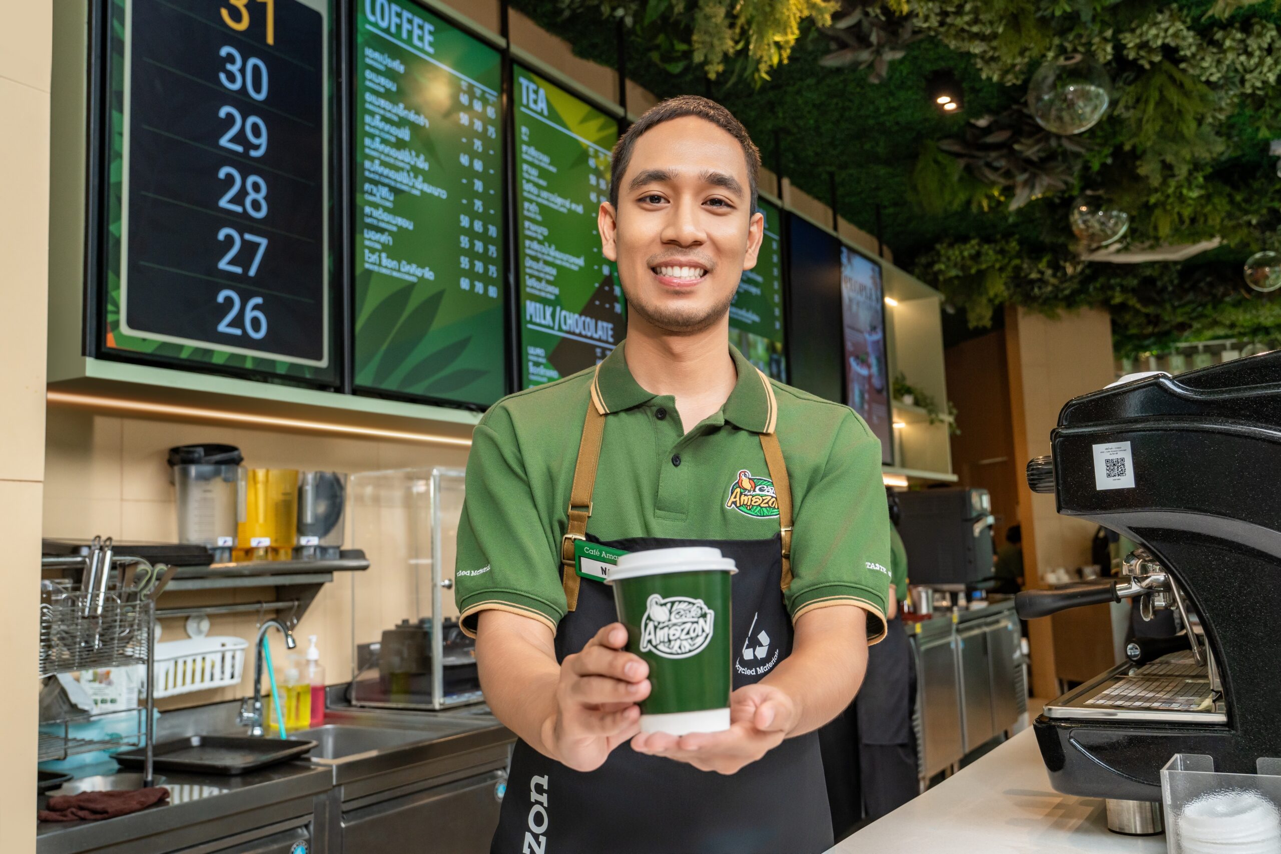 Thương hiệu Café Amazon có tham vọng mở rộng hoạt động ra thị trường toàn cầu Thailand’s Café Amazon Accelerates Global Expansion with Sustainability and Social Impact at the Core