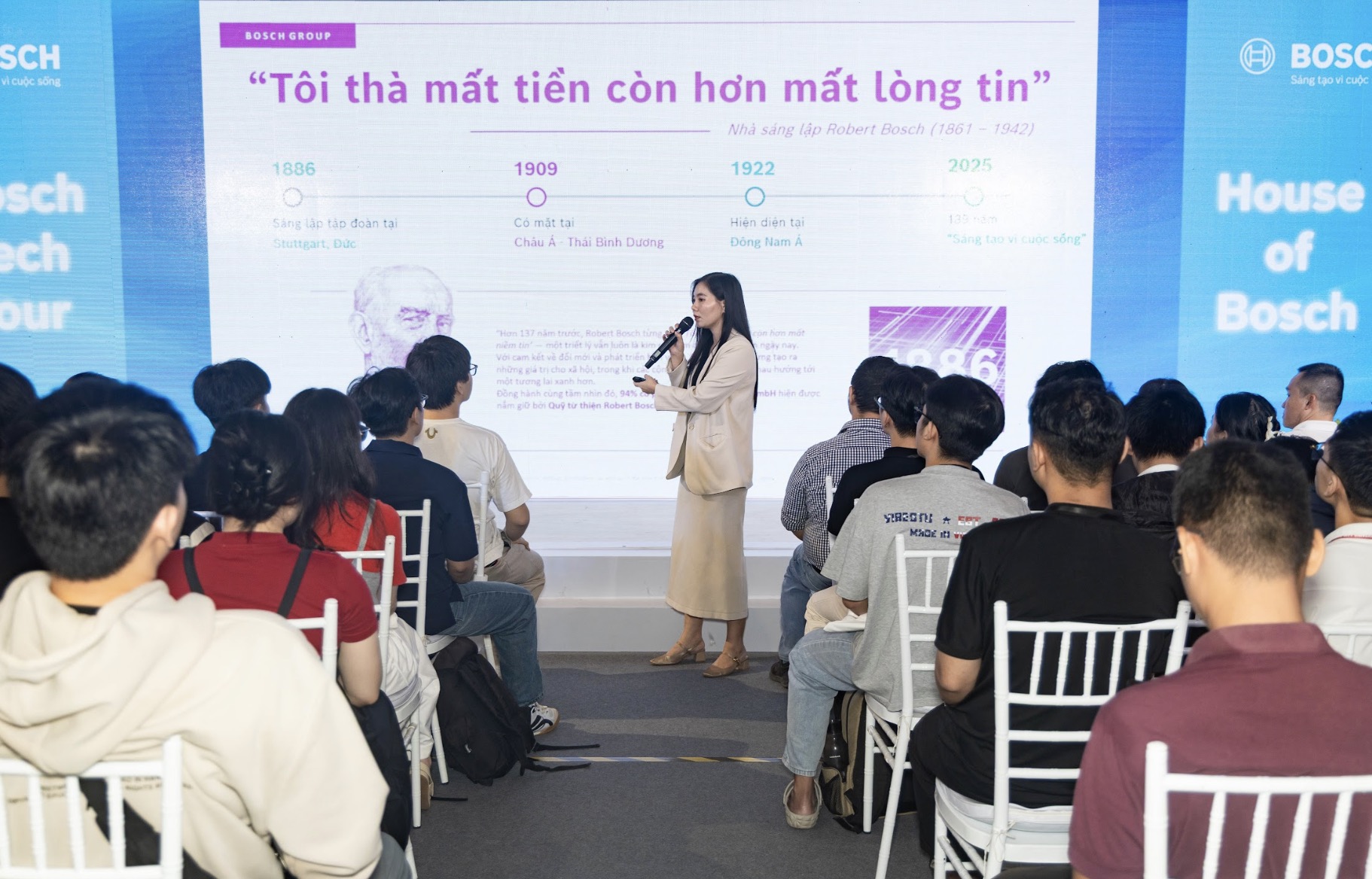 Bosch Việt Nam khởi động Bosch Tech Tour 2025: Truyền cảm hứng đổi mới sáng tạo từ thế hệ trẻ