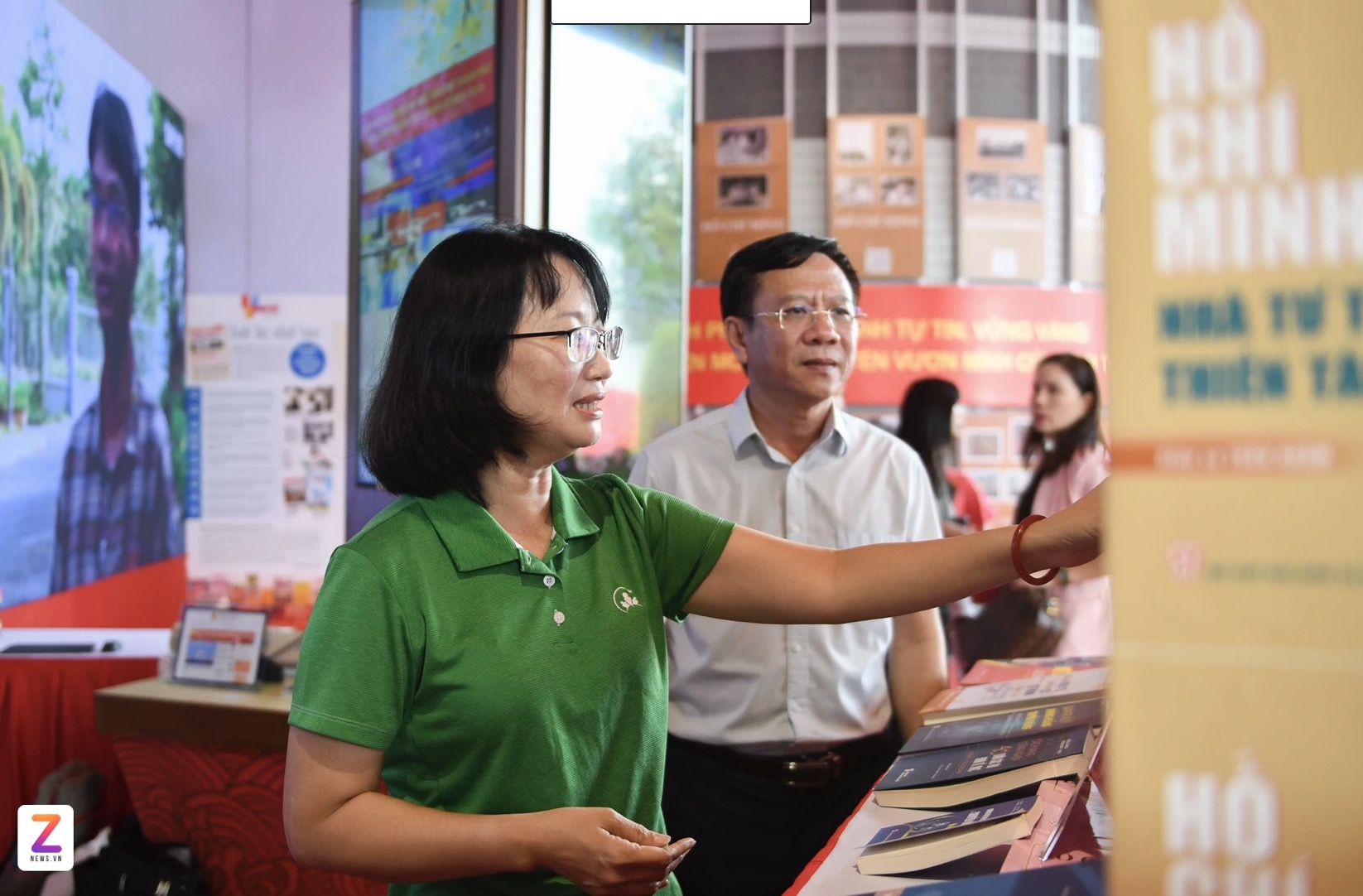 Không gian triển lãm Báo chí – Xuất bản tại Đại hội Đảng bộ TP.HCM