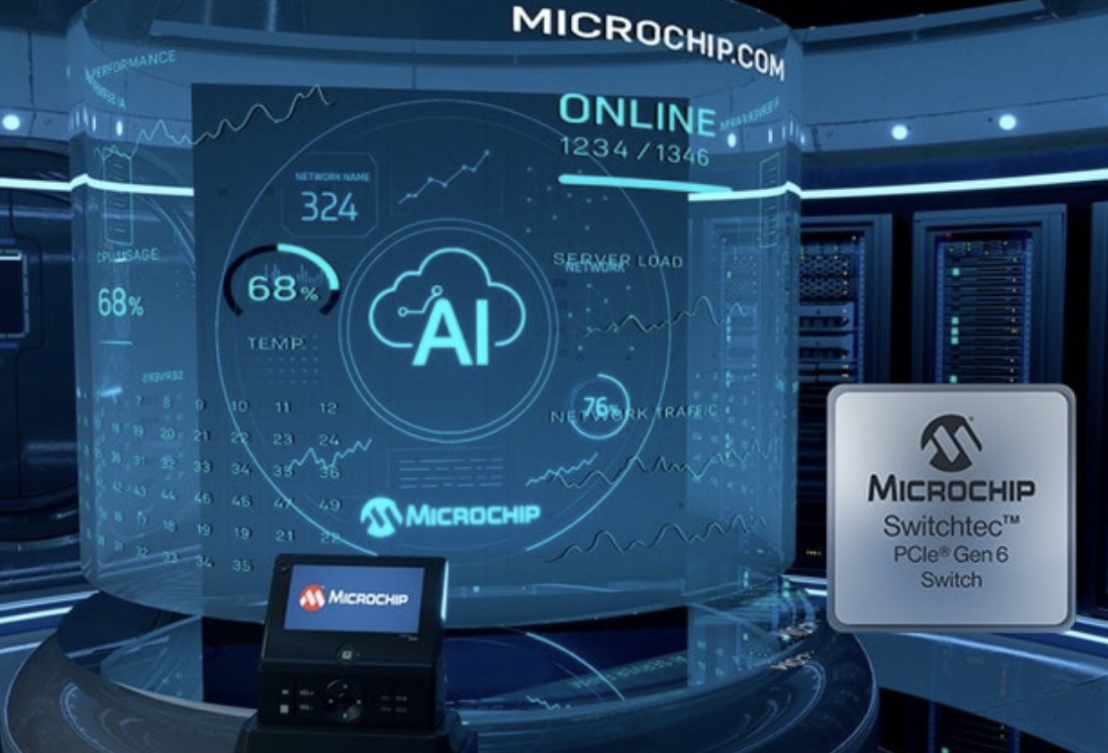 Microchip ra mắt Switchtec Gen 6 – thiết bị chuyển mạch PCIe Gen 6 đầu tiên sản xuất trên tiến trình 3nm