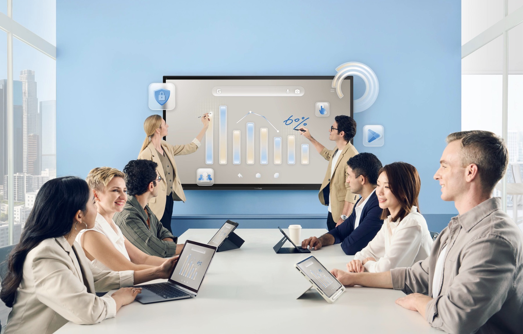 ViewSonic ViewBoard IFP63 Series ra mắt: Thế hệ màn hình tương tác 4K mới cho doanh nghiệp và giáo dục TechTimes Vietnam ViewSonic ViewBoard IFP63 Series ra mắt: Thế hệ màn hình tương tác 4K mới cho doanh nghiệp và giáo dục
