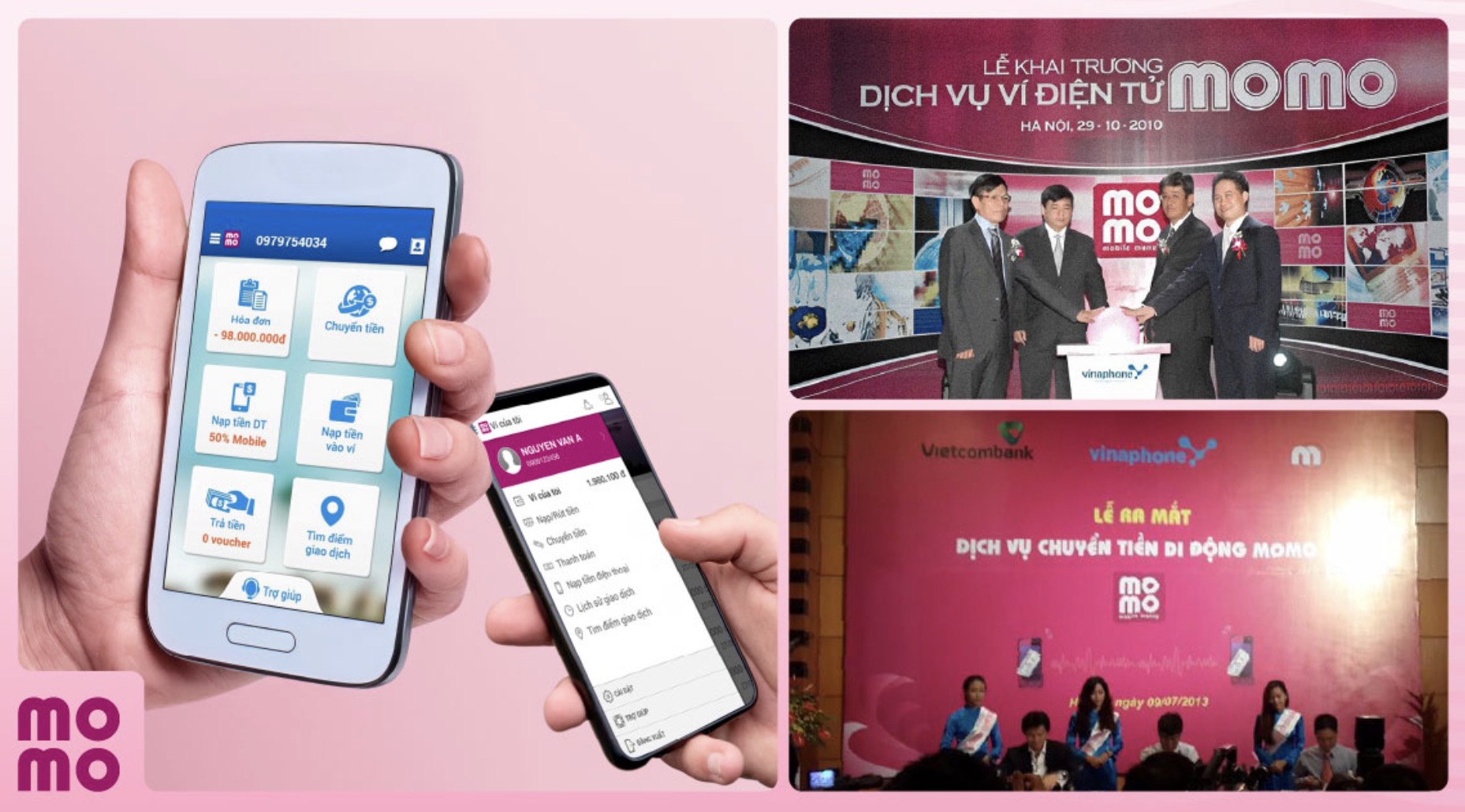 Đồng hành thúc đẩy chuyển đổi số quốc gia: MoMo hiện là nền tảng thanh toán quan trọng cho dịch vụ công trực tuyến, hỗ trợ hơn 90% dịch vụ hành chính công trên toàn quốc. Trên Cổng Dịch vụ công Quốc gia, MoMo chiếm khoảng 25% tổng giao dịch không dùng tiền mặt, dẫn đầu trong nhiều nhóm dịch vụ như thanh toán lệ phí xét tuyển đại học – cao đẳng. Hệ thống cũng được triển khai tại gần 9.000 cơ sở giáo dục, hơn 200 bệnh viện và các dịch vụ thuế, phí tại 34 tỉnh/thành phố.