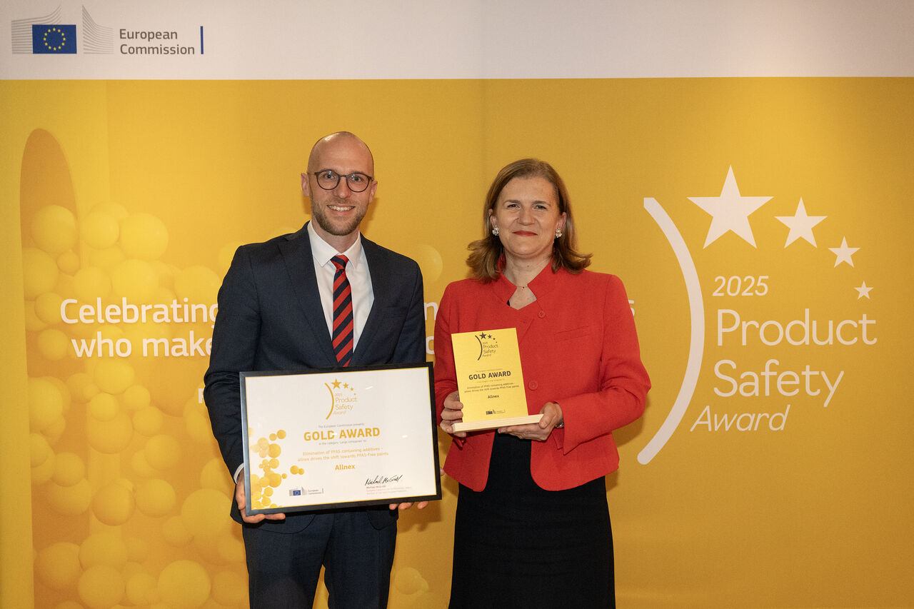 Công ty allnex được trao tặng Giải thưởng An toàn Sản phẩm của EU do loại bỏ các chất phụ gia chứa PFAS TechTimes Vietnam 1765454546452