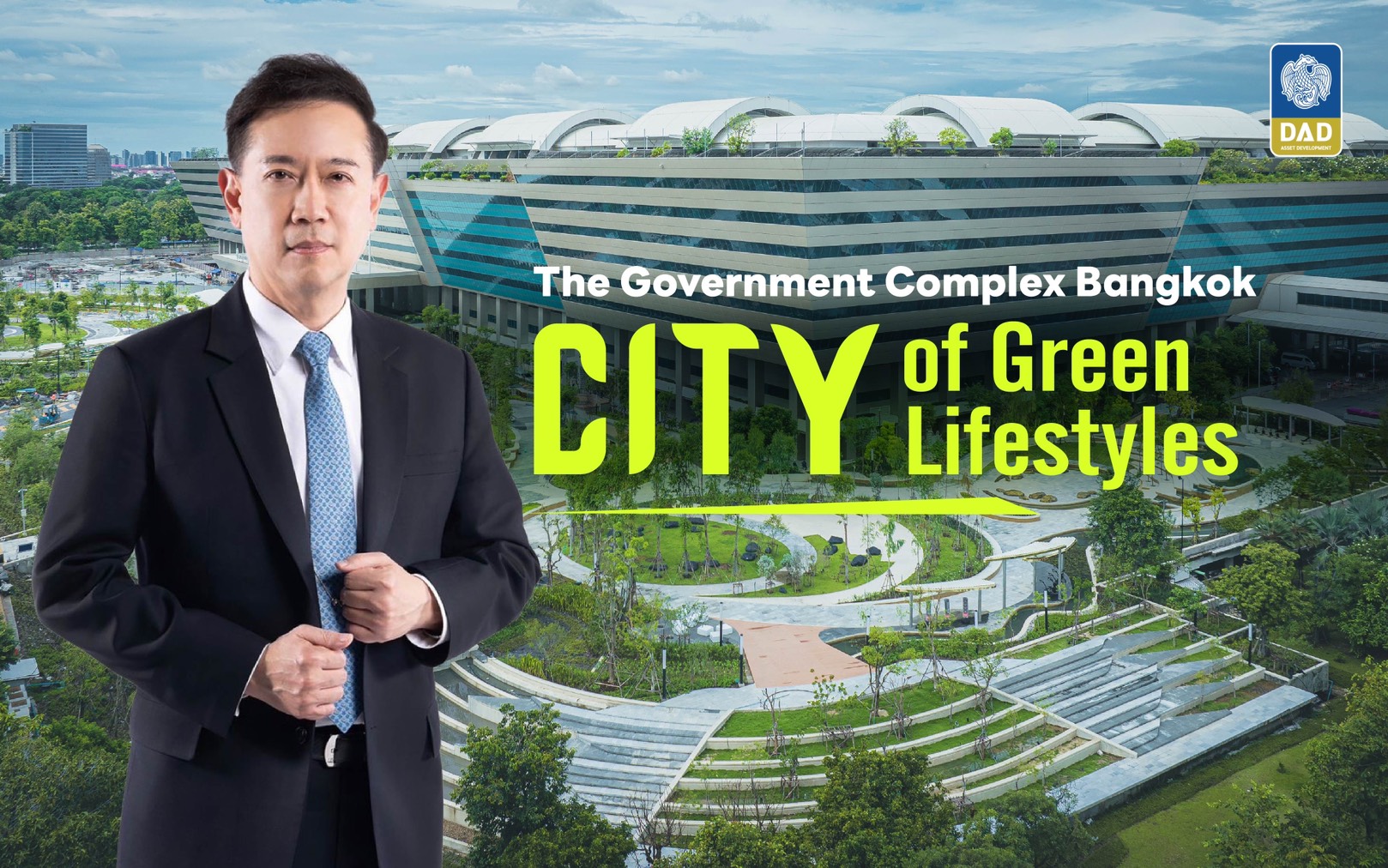 DAD khánh thành Thành phố Hành chính xanh của Thái Lan tại Khu phức hợp Hành chính Bangkok TechTimes Vietnam City of Green Lifestyles by Dr. Nalikatibhag Sangsnit