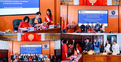 Học viện Ngân hàng Việt Nam và Vantage Foundation chính thức hóa quan hệ đối tác chiến lược nhằm thúc đẩy giáo dục tài chính TechTimes Vietnam Hoc vien Ngan hang Viet Nam va Vantage Foundation chinh TechTimes Vietnam Học viện Ngân hàng Việt Nam và Vantage Foundation chính thức hóa quan hệ đối tác chiến lược nhằm thúc đẩy giáo dục tài chính