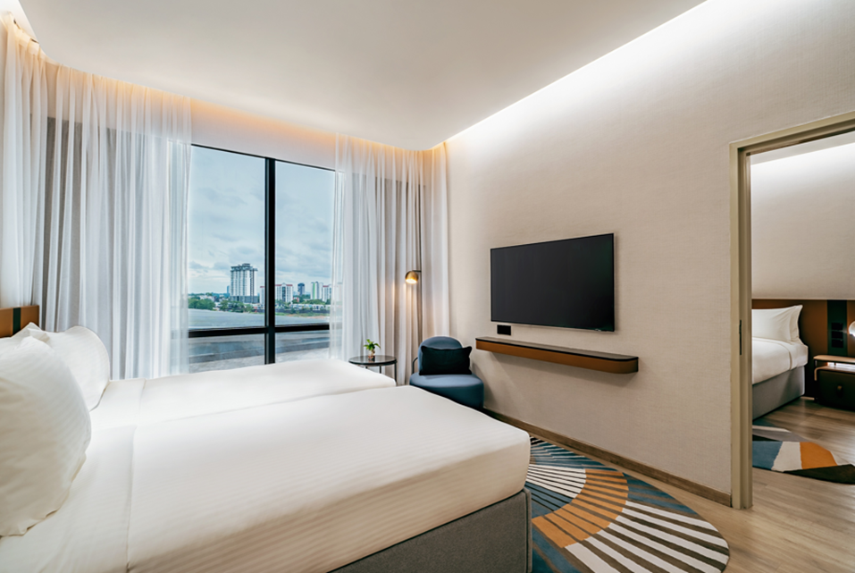 Khách sạn Novotel Johor Bahru City Centre vừa được khai trương và đi vào hoạt động Above: Family Room