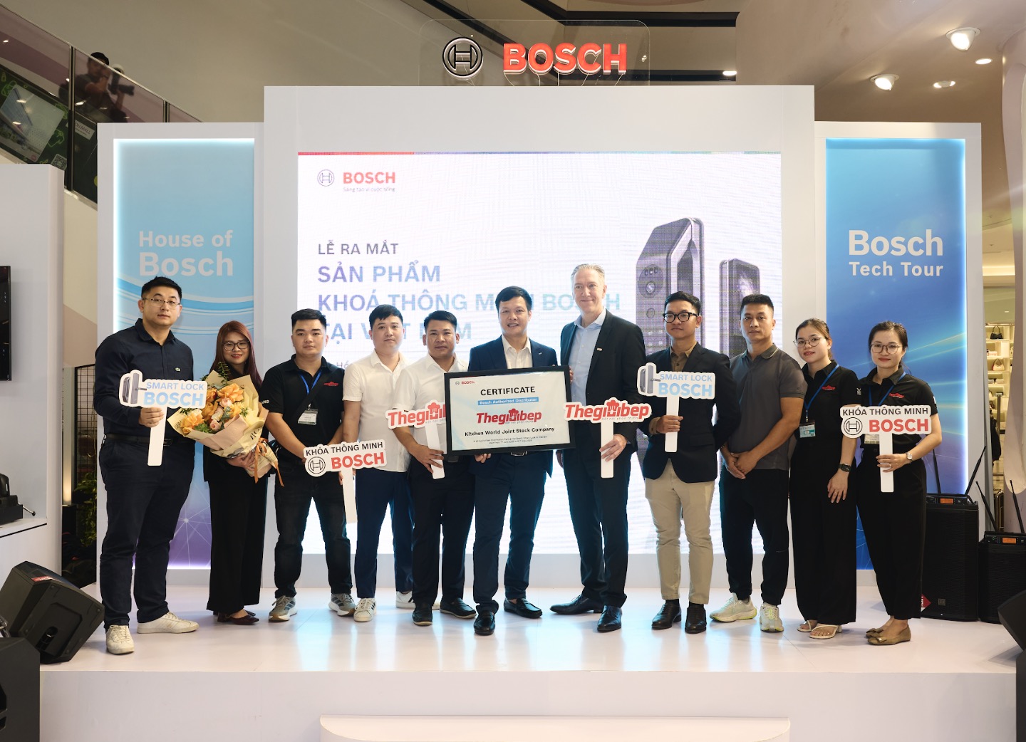 Bosch chính thức giới thiệu khóa thông minh tại Việt Nam, mở rộng hệ sinh thái nhà ở kết nối