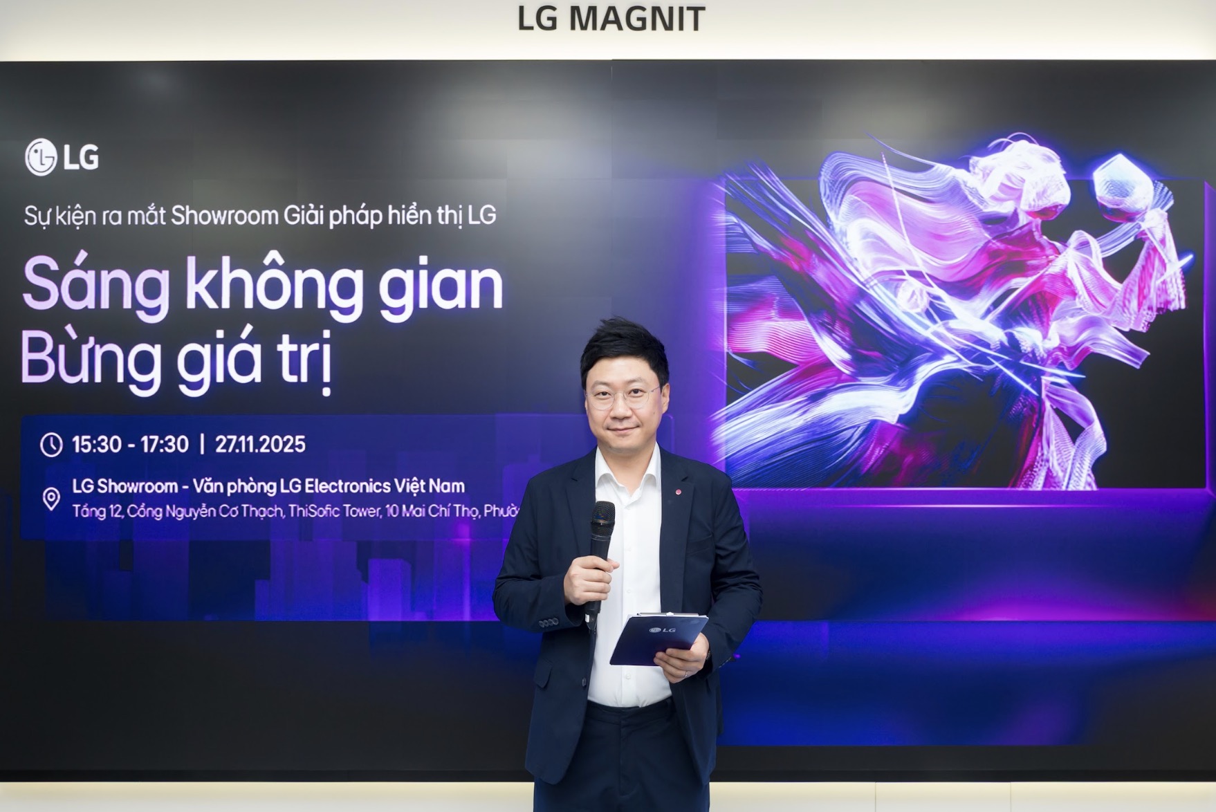 LG ra mắt showroom và giới thiệu bộ đôi giải pháp hiển thị doanh nghiệp thế hệ mới tại TP.HCM TechTimes Vietnam LG ra mắt showroom và giới thiệu bộ đôi giải pháp hiển thị doanh nghiệp thế hệ mới tại TP.HCM