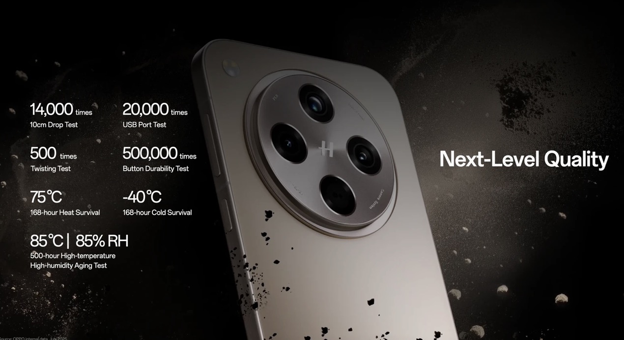 OPPO giới thiệu Apex Guard, khẳng định chiến lược nâng tầm chất lượng smartphone