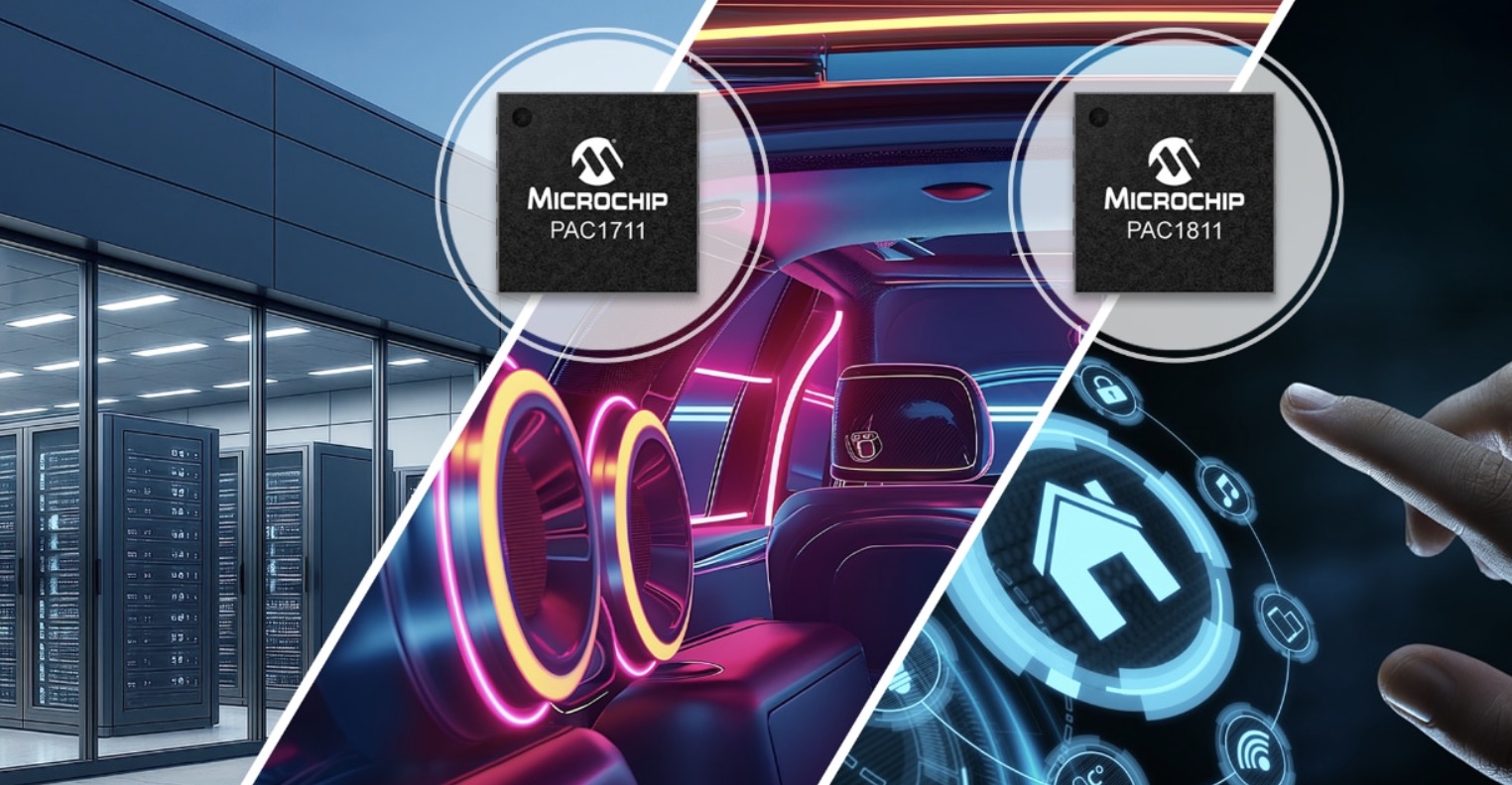 Microchip ra mắt PAC1711 và PAC1811: Giải pháp giám sát điện năng siêu tiết kiệm cho thiết bị chạy pin
